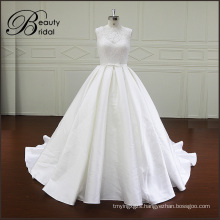 New Arrival Pretty Sweetheart Mikado Ball Gown Wedding Dress